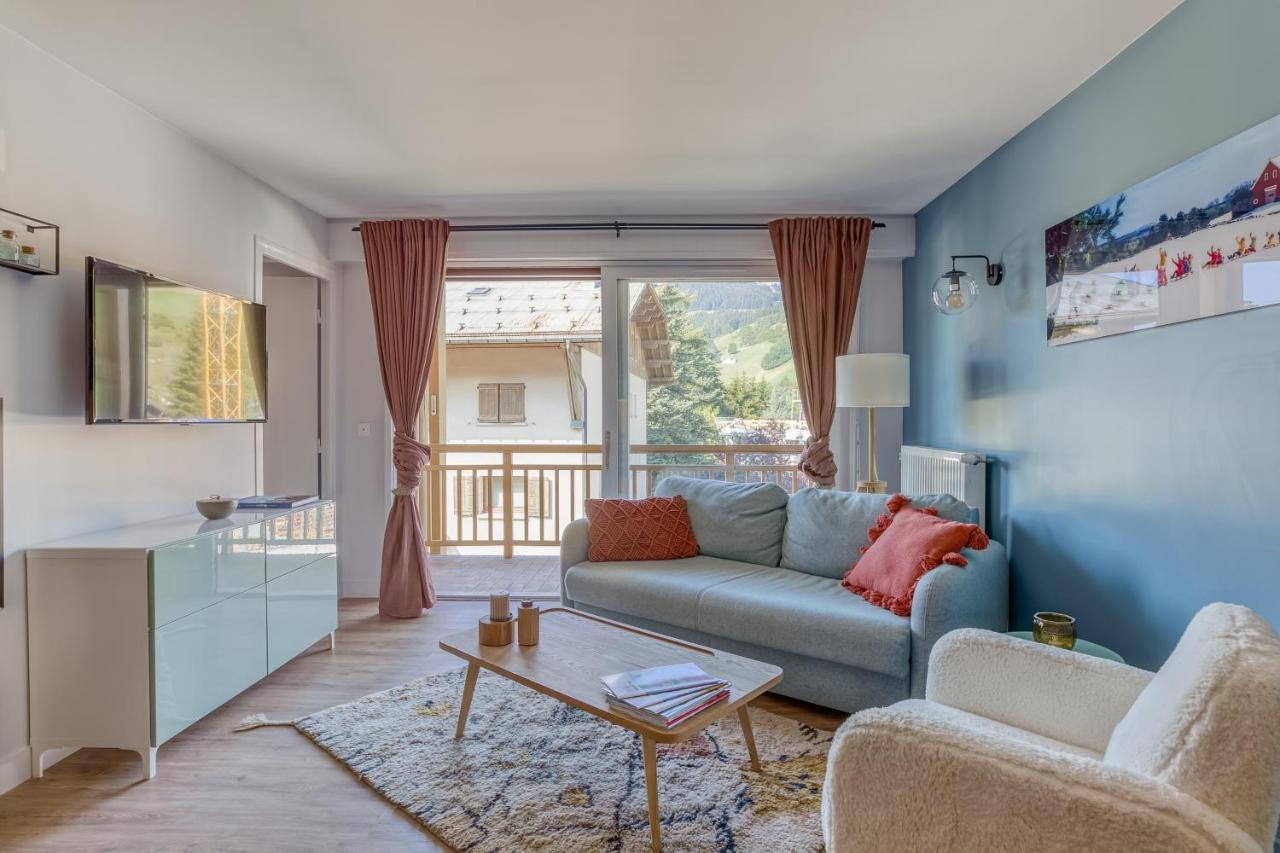 Rare ! Appartement Renove Dans Le Village Pieton De Megeve Exterior photo