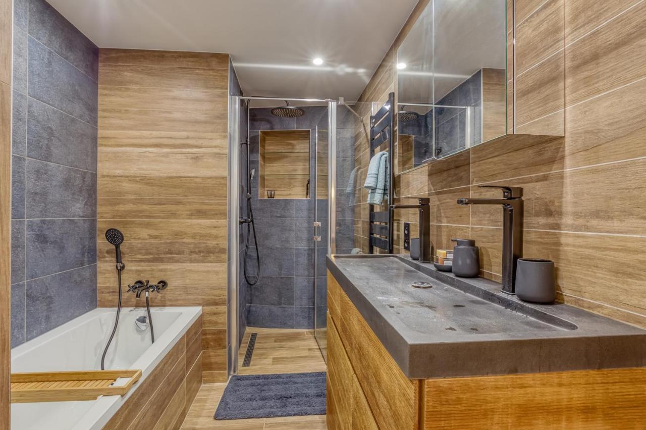 Rare ! Appartement Renove Dans Le Village Pieton De Megeve Exterior photo